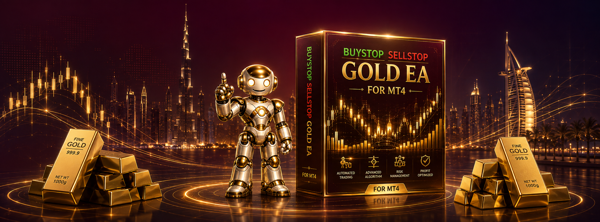 RedBaaz trading software banner